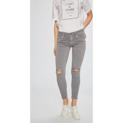 Answear - Jeansy Garden of Dreams. Szare rurki damskie marki ANSWEAR, s, z elastanu. W wyprzedaży za 99,90 zł.