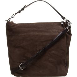 Skórzana torebka w kolorze brązowym - 39 x 37 x 14 cm. Torebki klasyczne damskie Marc O'Polo Accessoires, w paski, z materiału. W wyprzedaży za 454,95 zł.