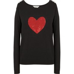 NAFNAF sweter damski Micoeur LHNU51 S czarny. Czarne swetry damskie NAFNAF, s, bez wzorów, bez rękawów, bez kaptura. Za 209,00 zł.