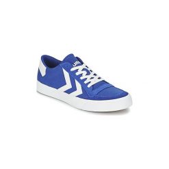 Buty Hummel STADIL RMX LOW. Niebieskie trampki i tenisówki damskie Hummel, bez wzorów, bez zapięcia. Za 185,40 zł.