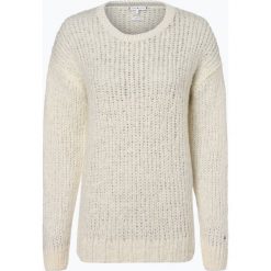 Tommy Hilfiger - Sweter damski z dodatkiem moheru, beżowy. Brązowe swetry klasyczne damskie TOMMY HILFIGER, xl, z dzianiny. Za 599,95 zł.