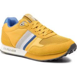 Sneakersy U.S. POLO ASSN. - Julius FLASH4088S9/SN1 Yel. Żółte sneakersy męskie U.S. Polo Assn., na co dzień, bez wzorów, z zamszu, bez zapięcia. W wyprzedaży za 239,00 zł.
