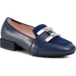 Półbuty HISPANITAS - Viena-V20 HV09991 Jeans. Niebieskie półbuty damskie Hispanitas, na co dzień, z aplikacjami, z jeansu, bez obcasa, na obcasie, bez zapięcia. Za 519,00 zł.