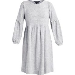 Sukienki dzianinowe: Dorothy Perkins Curve BALLOON SOFT TOUCH DRESS Sukienka dzianinowa light grey