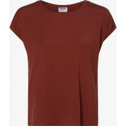 Vero Moda - T-shirt damski – Vmava Plain, czerwony. Czerwone t-shirty damskie Vero Moda, xl, bez wzorów, z lyocellu, bez kołnierzyka. Za 59,95 zł.