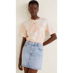 Mango - Spódnica jeansowa Musthave. Spódniczki damskie Mango, s, z bawełny, casualowe, mini, proste. W wyprzedaży za 69,90 zł.