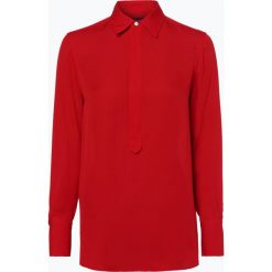 Polo Ralph Lauren - Jedwabna bluzka damska, czerwony. Czerwone bluzki damskie Polo Ralph Lauren, m, bez wzorów, z jedwabiu, eleganckie, polo, bez rękawów. Za 599,95 zł.
