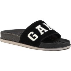 Klapki GANT - Beachrock 20603508 Black G00. Czarne klapki męskie GANT, ze skóry, bez zapięcia. Za 209,00 zł.