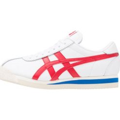 Onitsuka Tiger TIGER CORSAIR Sneakersy niskie white/true red. Białe trampki i tenisówki damskie marki Onitsuka Tiger, ze skóry ekologicznej. Za 359,00 zł.