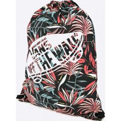Vans - Plecak. Czarne plecaki damskie Vans, bez wzorów, z bawełny. Za 69,90 zł.