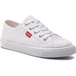 Tenisówki LEVI'S - 225849-733-50 Brilliant White. Białe półbuty damskie marki Levi's®, bez wzorów, z gumy, bez zapięcia. Za 159,00 zł.