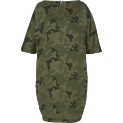 Sukienki: Sukienka bonprix oliwkowy wzorzysty