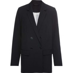 Żakiet bonprix czarny. Czarne żakiety damskie bonprix, bez wzorów. Za 149,99 zł.