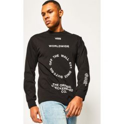 Bluza Vans Distortion VN0A49QLBLK1. Czarne bluzy męskie Vans, s, bez wzorów, z bawełny, bez kołnierzyka, bez rękawów, bez kaptura. W wyprzedaży za 119,00 zł.