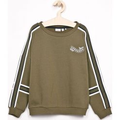 Name it - Bluza dziecięca 128-164 cm. Pomarańczowe bluzy chłopięce marki Name it, bez wzorów, z bawełny, bez rękawów, bez kaptura. W wyprzedaży za 69,90 zł.