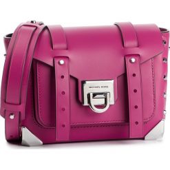 Torebka MICHAEL MICHAEL KORS - Manhattan 30T9SNCM1L Deep Fuschia. Różowe listonoszki damskie MICHAEL Michael Kors, bez wzorów, ze skóry, bez dodatków. Za 1449,00 zł.