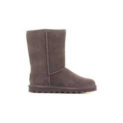 Śniegowce Bearpaw Elle Short 1962W-030 Charcoal. Szare śniegowce damskie Bearpaw, bez zapięcia. W wyprzedaży za 418,25 zł.