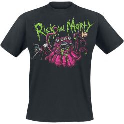 T-shirty męskie: Rick And Morty Monster Slime T-Shirt czarny