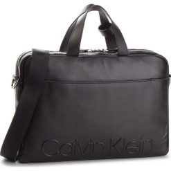Torba na laptopa CALVIN KLEIN - Statement Zip Slm Laptop Bag K50K503891 001. Czarne torby na laptopa marki Calvin Klein, ze skóry. Za 1299,00 zł.