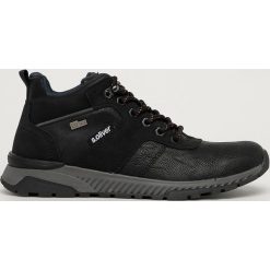 S. Oliver - Buty. Czarne sneakersy męskie S.Oliver, z okrągłym noskiem, na sznurówki. Za 239,90 zł.