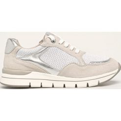 Marco Tozzi - Buty. Białe buty sportowe damskie Marco Tozzi, z gumy. W wyprzedaży za 159,90 zł.