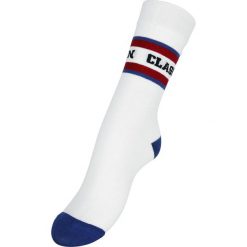 Skarpetki męskie: Urban Classics Logo Stripe Sport Socks Skarpetki biały/czerwony/niebieski