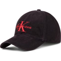 Czapka z daszkiem CALVIN KLEIN JEANS - J Monogram Cap M K50K504561 016. Czarne czapki męskie Calvin Klein Jeans, bez wzorów, z bawełny. W wyprzedaży za 109,00 zł.