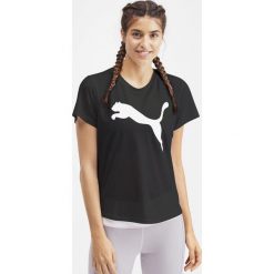 Puma Evostripe Koszulka Czarny. Czarne koszulki damskie Puma, s, z nadrukiem, z poliesteru, bez kołnierzyka. Za 106,95 zł.