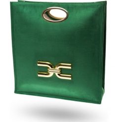 TOREBKA elisabetta franchi. Żółte torebki klasyczne damskie Elisabetta Franchi, z aplikacjami, z materiału, duże, z aplikacjami. Za 1269,00 zł.