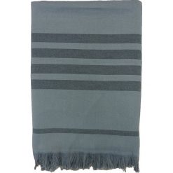 Kąpielówki męskie: Fouta „Peppy” w kolorze szarym – 170 x 90 cm