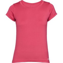 Under Armour HeatGear® Koszulka Czerwony Różowy. Różowe koszulki damskie Under Armour, s, bez wzorów, z elastanu, bez kołnierzyka, z krótkim rękawem. Za 137,95 zł.