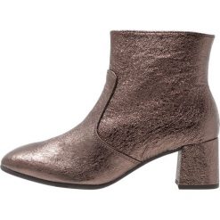 Gabor Ankle boot metal. Brązowe botki damskie skórzane marki Gabor. Za 509,00 zł.