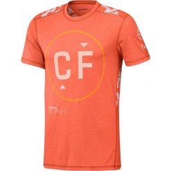Reebok Koszulka męska CrossFit Burnout Tee pomarańczowa r. M (BJ9846). Pomarańczowe t-shirty męskie Reebok, m. Za 202,00 zł.