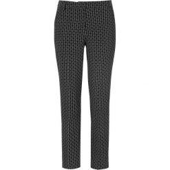 Cellbes Luźne eleganckie spodnie z kantem czarny biały female czarny/biały 44. Czarne spodnie damskie Cellbes, z tkaniny, z standardowym stanem. Za 189,00 zł.