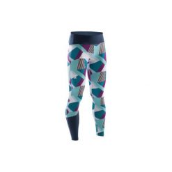 Legginsy wspinaczkowe dla dzieci. Różowe legginsy dziewczęce SIMOND, bez wzorów, z elastanu. Za 49,99 zł.