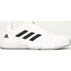Adidas Performance - Buty CourtJam Bounce. Białe buty sportowe damskie adidas Performance, bez wzorów, z gumy, sportowe. Za 329,90 zł.