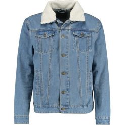 Kurtki męskie bomber: Burton Menswear London BORG COLLAR Kurtka jeansowa blu