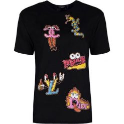 Domrebel T-shirt "Luxury". Bluzki damskie Domrebel, z nadrukiem, z bawełny, z okrągłym kołnierzem. Za 549,00 zł.