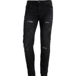 INDICODE JEANS Jeansy Slim Fit black. Czarne jeansy męskie relaxed fit marki INDICODE JEANS, z bawełny. Za 259,00 zł.