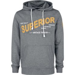 Produkt Rugged Hood Sweat Bluza z kapturem szary. Szare bejsbolówki męskie Produkt, l, z nadrukiem, z kapturem. Za 94,90 zł.