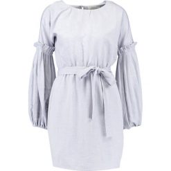 Sukienki: Lost Ink Petite TIE WAIST Sukienka letnia light grey