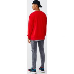 Szare jeansy skinny fit. Szare jeansy męskie Pull&Bear, m, bez wzorów. Za 139,00 zł.