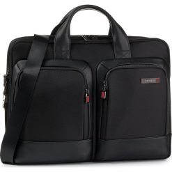 Torba na laptopa SAMSONITE - Lp Bailhandle 123575-1041-1CNU Black. Czarne torby męskie skórzane Samsonite, bez wzorów, ze skóry ekologicznej. Za 699,00 zł.