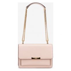Michael Kors Jade Large Torebka Beżowy. Brązowe torebki klasyczne damskie Michael Kors, w paski, ze skóry, bez dodatków. Za 1164,95 zł.