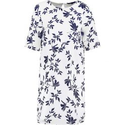 Sukienki: Vero Moda VMMARTHA Sukienka letnia snow white/navy blazer