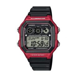 Casio Standard Digital AE-1300WH-4AVEF - Zaufało nam tysiące klientów, wybierz profesjonalny sklep. Czarne zegarki męskie marki CASIO. Za 143,00 zł.
