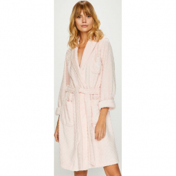 Lauren Ralph Lauren - Szlafrok. Szare szlafroki kimona damskie Lauren Ralph Lauren, l, z dzianiny. W wyprzedaży za 299,90 zł.