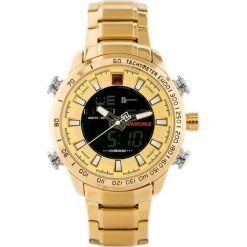 Zegarek Naviforce ZEGAREK MĘSKI NAVIFORCE - NF9093 (zn041e) - gold + BOX uniwersalny. Zegarki męskie Naviforce. Za 155,00 zł.