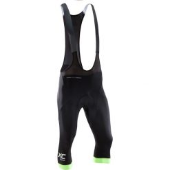 Spodenki 3/4 na rower MTB XC. Czarne spodenki i szorty męskie ROCKRIDER, s, bez wzorów, z elastanu. Za 139,99 zł.