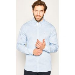Koszula TOMMY HILFIGER Multi Geo Print Shirt MW0MW12809. Niebieskie koszule męskie TOMMY HILFIGER, m, bez wzorów, z elastanu, casualowe, bez kołnierzyka, bez rękawów. W wyprzedaży za 279,00 zł.